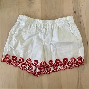 J. CREW LINEN SHORTS